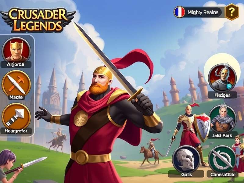 Crusader Legends Mighty Realm gameplay screenshot